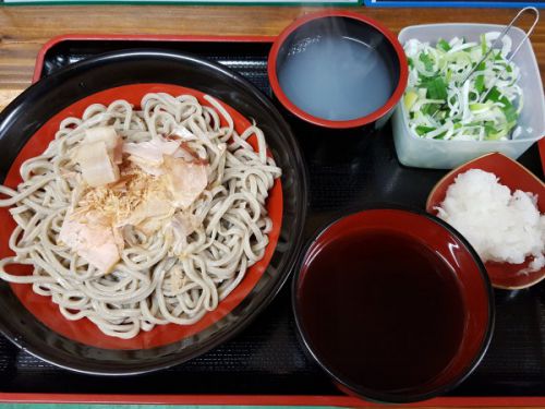 「たかさと庵」おろしそば大盛り