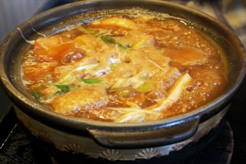 創業大正拾五年の老舗うどん店で「梅みそ煮込うどん」を堪能 みそ煮込うどん 角丸 @ 名古屋 久屋大通 名古屋麺ツアー1日目の一軒目 170422