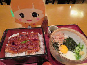 杵屋の『うな重とあかもくの小うどん定食』で大満足♪♪