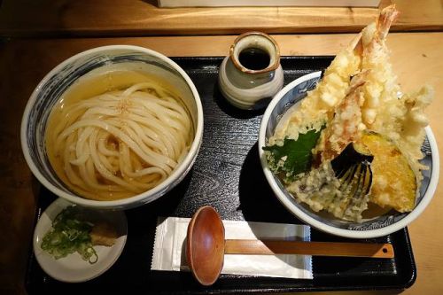 ほんまもん 饂飩 福ちゃん @ 天丼セット