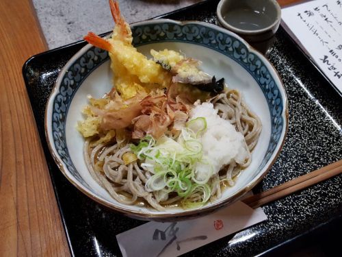 「そば玄」天おろしそば