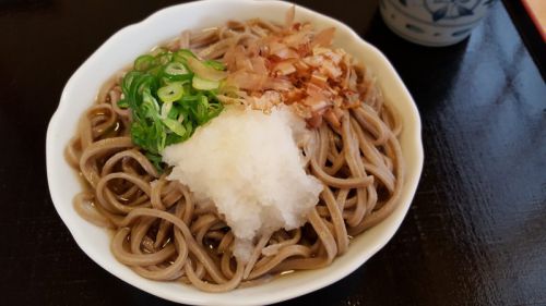 武生「ふる里」おろしそば大盛り