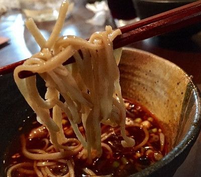 辛い肉つけそば（7）