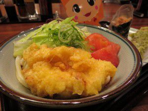 麦まるの『とり天サラダうどん』が今年もお目見え♪