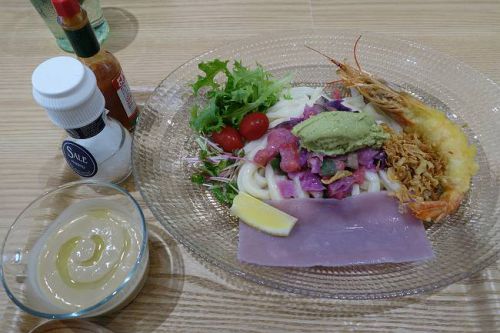 KONA×MIZU×SHIO @ 海老とアボカドのKONA×MIZU×SHIO ぶっかけうどん