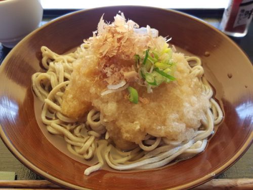 鯖江市嚮陽会館内「ここる」おろし蕎麦大盛り