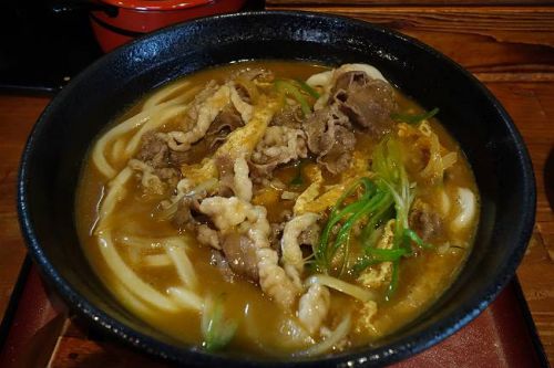 讃歌うどん はんげしょう @ 黒毛和牛 牛肉ときざみあげカレーうどん