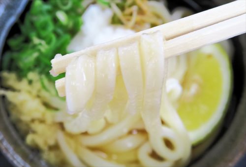 青唐ちりめん・オン・ザ・ぶっかけうどん 本格手打うどん セルフ はゆか @ 綾川町 今年七回目の讃岐うどんツアー 三軒目 170714