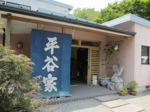 たらいうどん 平谷家 と たらいうどん街道 (徳島県阿波市)