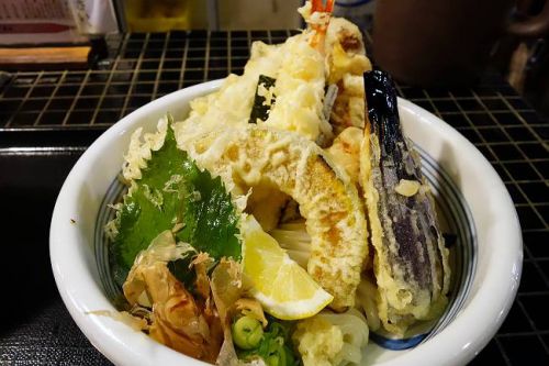 饂飩工房 うばら @ 彩り天ぶっかけ
