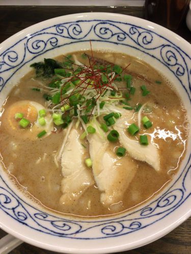 あら焼鶏白湯 カシムラ in 新橋 濃厚あら焼鶏白湯そば