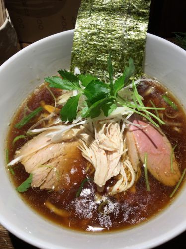 神田とりそば なな蓮 in 神田 鶏そば醤油