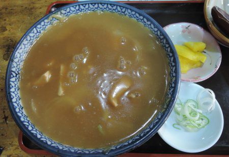 ☆長寿庵のカレーそば ~寒河江市