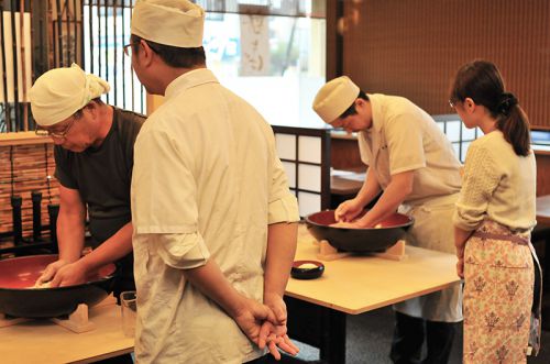 天ぷらサクっと!そば打ち体験教室