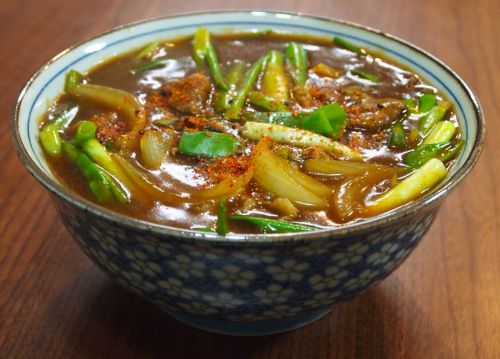 だしの効いたカレーうどん
