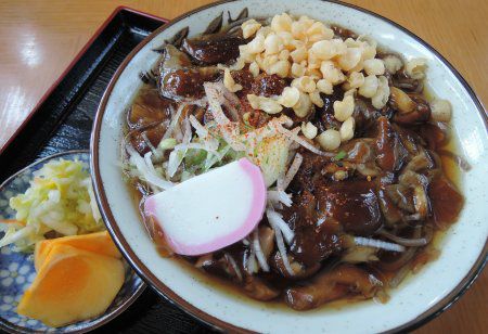 ☆道の駅おおえのたっぷりなめこそば ~大江町