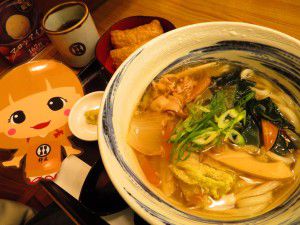 杵屋のチャンポンうどん、からだあったまる~~♪