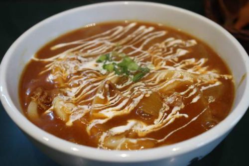 Jazz Keirinのお腹の中から温まる白カレーうどん