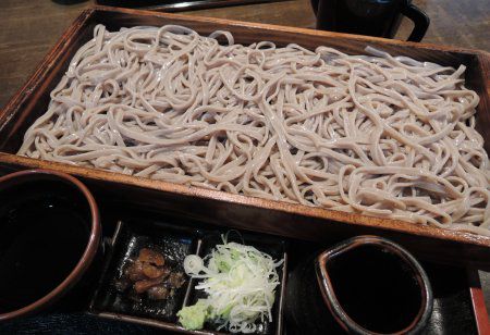 ☆そば処さこんの名物板そば ~山形市