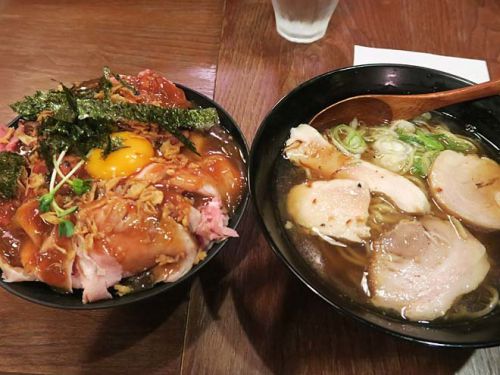 「ひだまり庵」-7 堺・宿院 鶏&豚、肉そば 牛&豚、相めし、セットでランチ♪ 171204