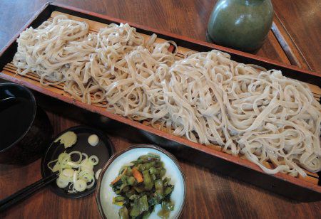 ☆近江屋そばやの板そば ~山形市