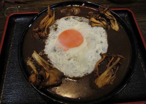 極楽うどん Ahー麺 @ お月見黒カレー (2017年11月限定)