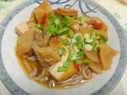 仕事始めよ~しっぽく蕎麦