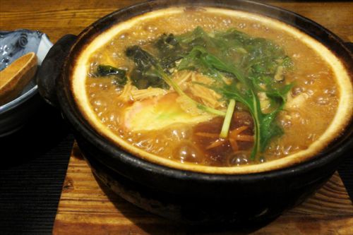 久々訪問の麦笑さんで味噌煮込みうどん うどん居酒屋 麦笑 @ 森ノ宮 170207