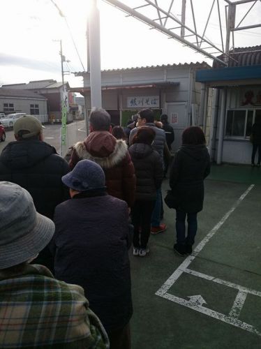 綾川そば 1月28日