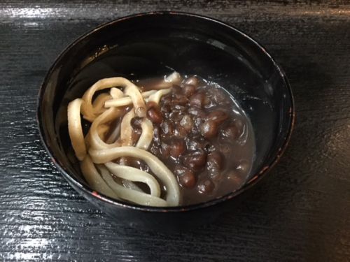 蕎麦ぜんざい
