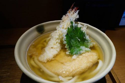 うどん屋　ろっか ＠  えび天きつねうどんセット