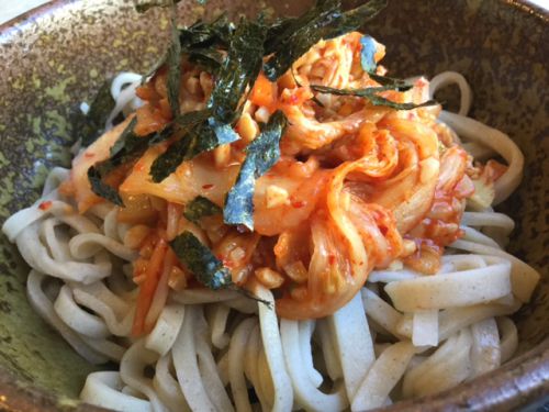 蕎麦屋の発行食品