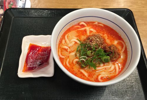 激辛・担担うどん【なか卯】(埼玉県)