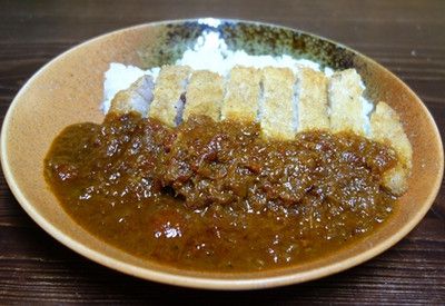 そばつゆカツカレー