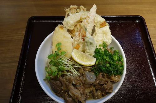 満天うどん カジバノバカヂカラ @ 満天牛すじぶっかけ