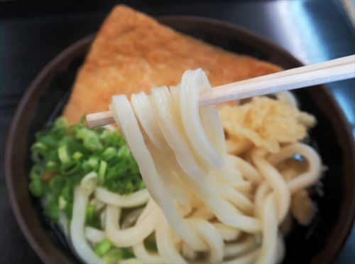 早朝6時より営業のボリューム満点のセルフうどん店 手打ちうどん 福真 うどん @ 三豊市豊中町 今年5回目の讃岐うどんツアー 二軒目 180505