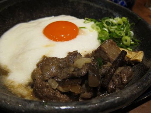 うどん棒 大阪店 @ 牛すじ入り とろろうどん (2018年6月限定)