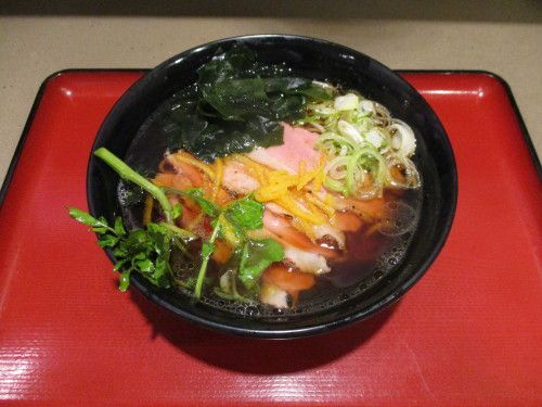 246杯目:富士そば三軒茶屋店で鴨クレソンそば