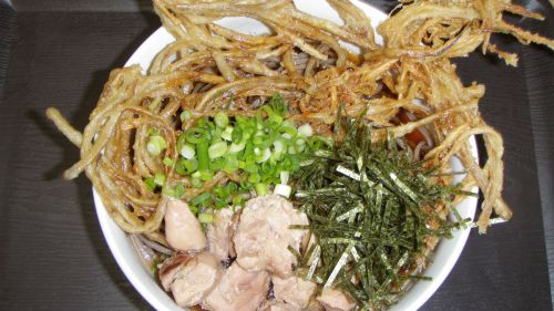 とりごぼう蕎麦 冷バージョン