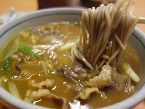 【福岡】博多駅前でお蕎麦ランチセット&熱々カレー南蛮♪@良寛