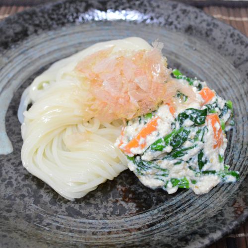 まろやか白和えうどん(極細)