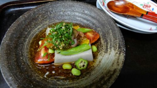 蕎麦豆冨(^^)d
