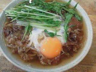 山陽そばのハリハリ肉そば