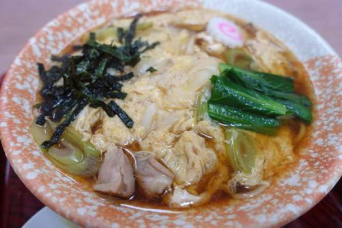 寿々木家の地鶏親子南ばん蕎麦で身体が温まる