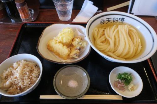 手打ちうどん 天粉盛@津守