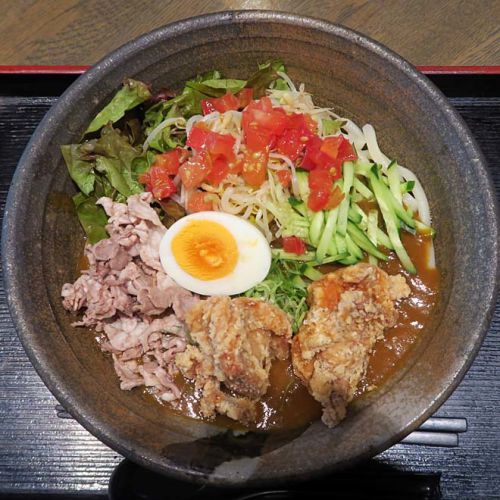 「宮がみ屋 本店」-5 南船場 ランチに冷やしカレーうどん!好っきゃ麺2018-9 180814