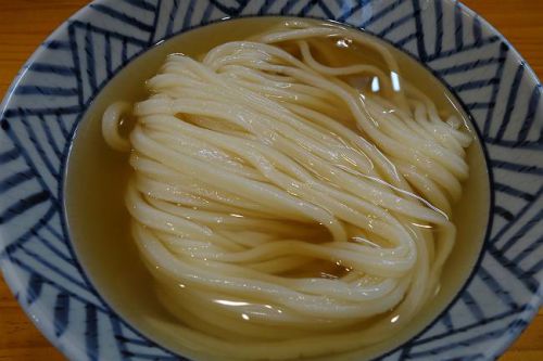 手打ちうどん 上を向いて @ 冷かけうどん