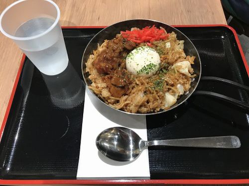 本日のLunch(2018/09/16)えきそばメシ