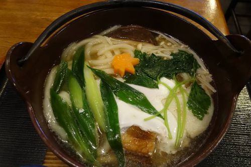 さぬき手打うどん 銭形 @ なべ焼きうどん