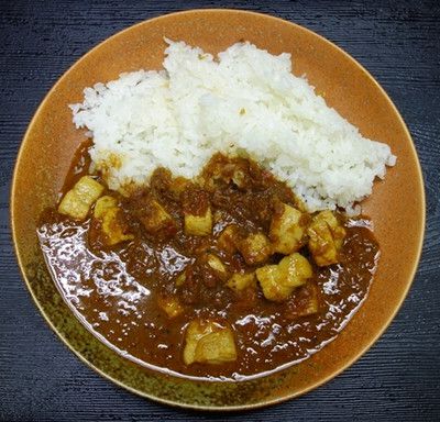 そばつゆポークカレー